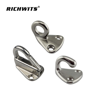 Zhibo Metal Stainless Steel Marine Hardware Yacht Accessories Stainless Steel Ring Coat Hook Hook Coat Hook
