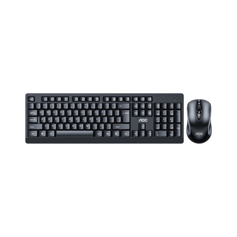 冠捷aoc km 210無線マウスキーボードセット静音防水家庭用コンピュータゲームノートの省電力|undefined