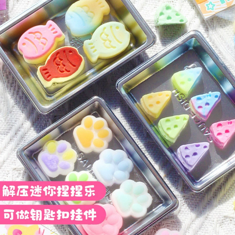 Мини-кошачий коготь, пинцет, материал ручной работы, комплект «сделай сам», детский набор для еды и игр ручной работы, новые игрушки для девочек