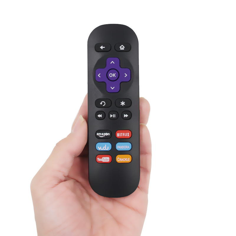 El control remoto de la marca Huasheng es adecuado para el control remoto ROKU REMOTE 1 del decodificador ROKU, control remoto ROKU 1.