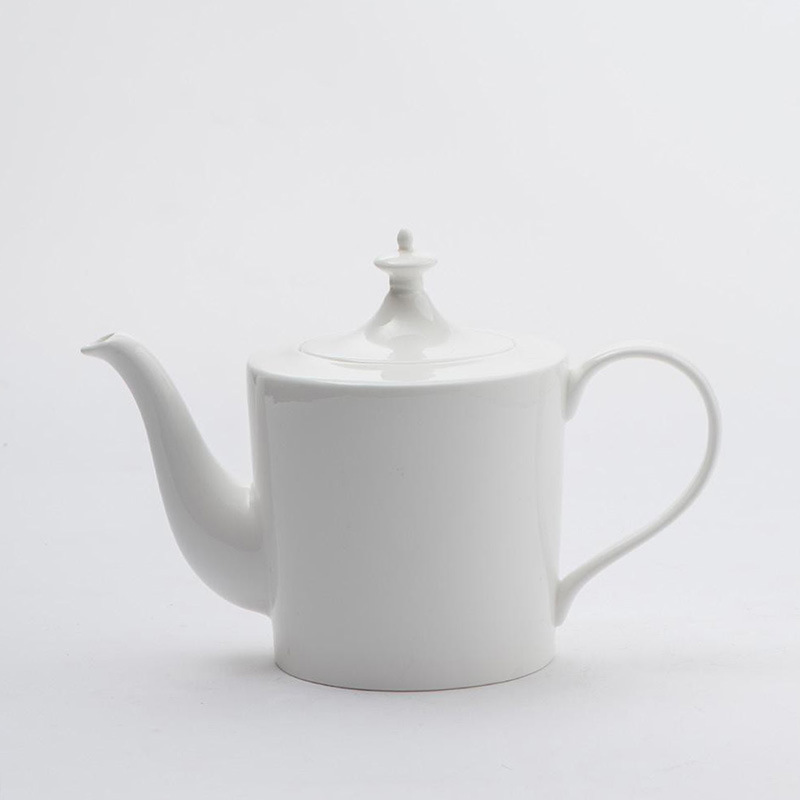 唐山骨质瓷茶壶李根壶茶具套具源头工厂陶瓷茶水壶支持logo印制