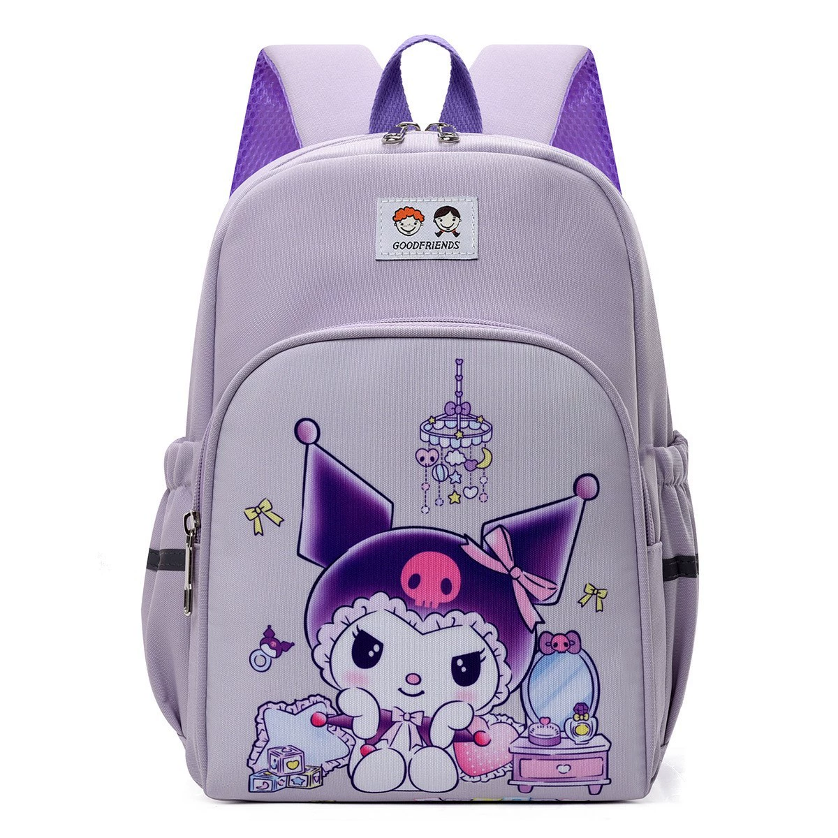 Детская школьная сумка с рисунком из мультфильма, рюкзак, ультралегкая симпатичная сумка через плечо