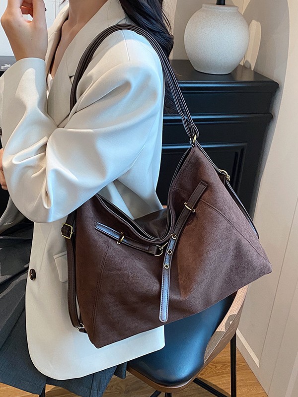 Bolsas de moda de mujer de seda al por mayor transfronterizas 2025 nueva gran capacidad de alta sensación de bolsas de hombro versátiles