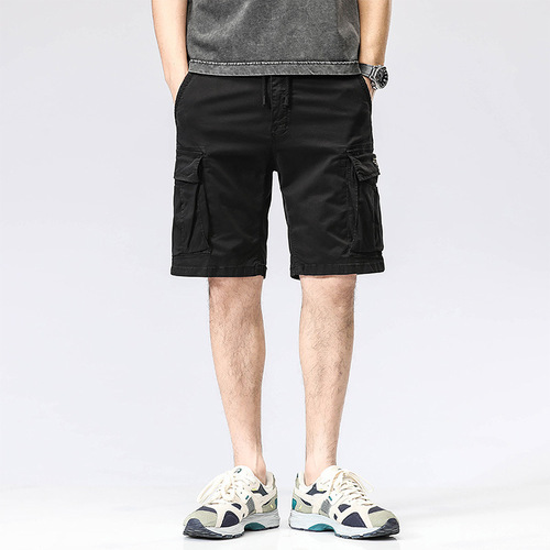 Men's Summer 2025 New Work Pants, Casual Straight Leg Shorts, Workwear Style, Trendy, Sporty, Versatile, Wholesale