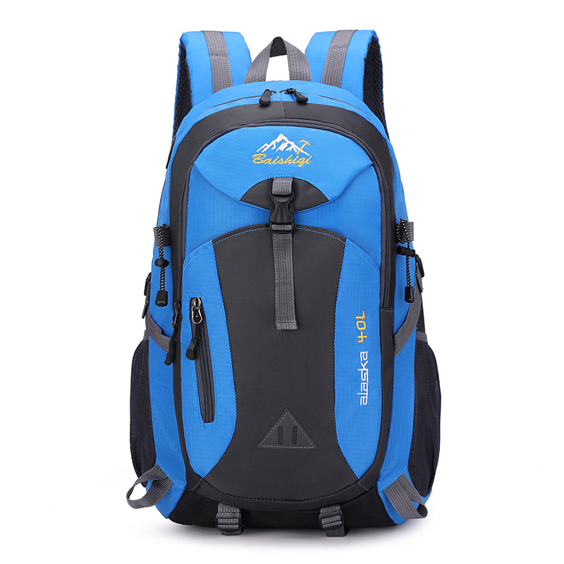 新しいアウトドア 40L 登山バッグ男性と女性のための大容量バックパック軽量スポーツバックパック男性のカジュアルトラベルバッグ