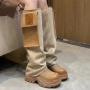 厚底运动新款休闲骑士靴