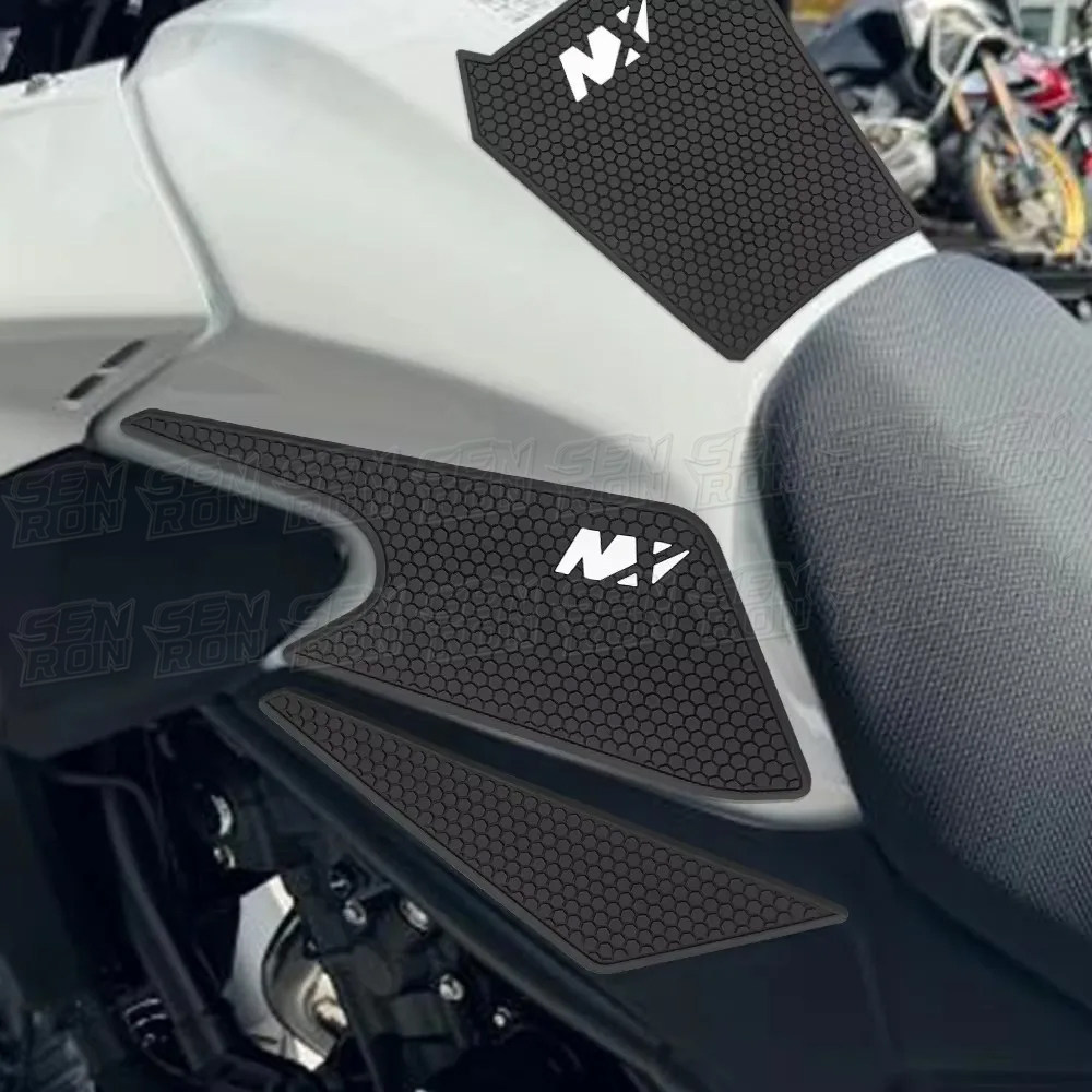 Suitable for Honda NX400 NX500 motorcycles, thickened fuel tank sticker, rubber body protection, waterproof and wear-resistant film