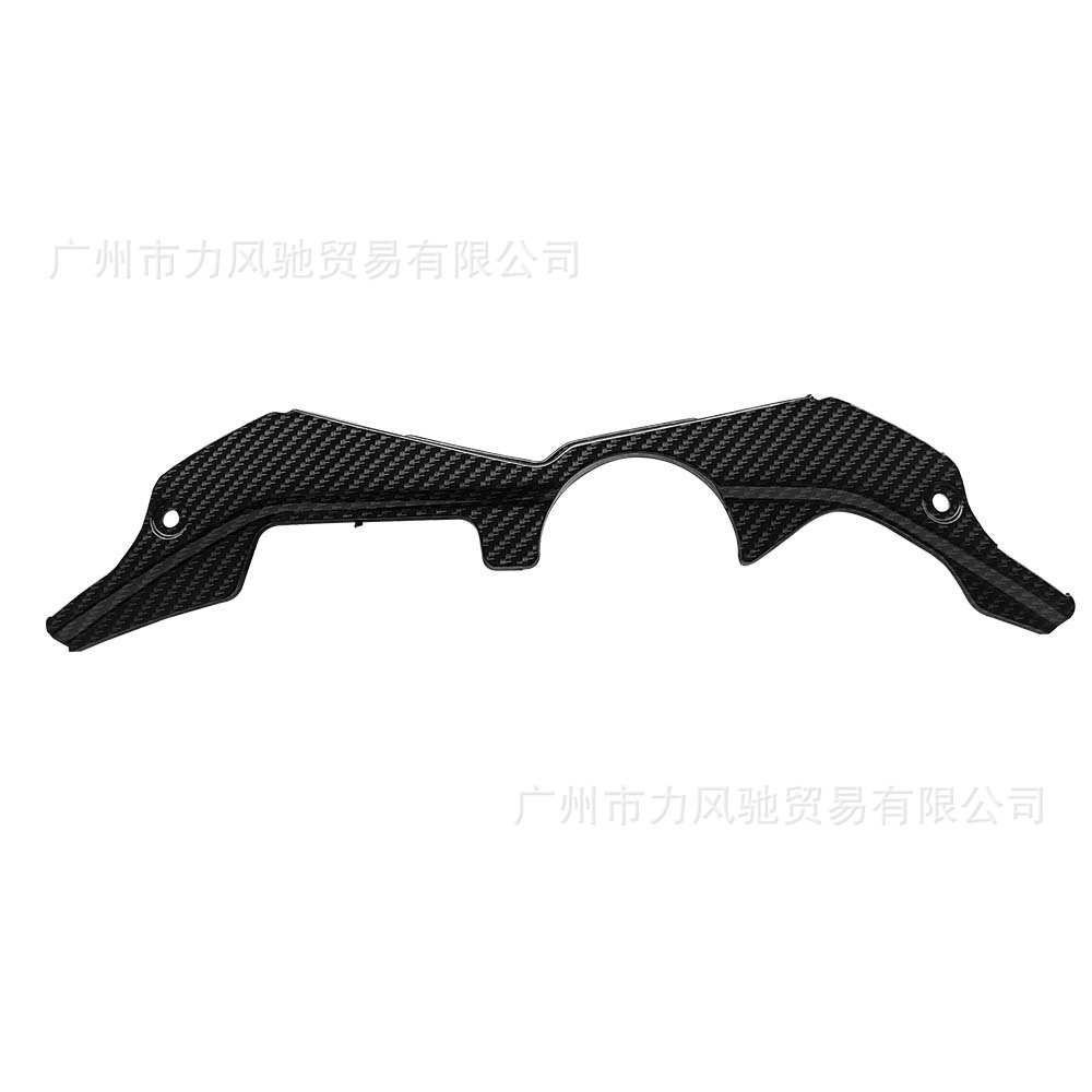 Aplicable a Kawasaki ER6N placa lateral 09 - 10 - 11 carenado de carcasa de fibra de carbono para motocicleta modificada aerodinámica fija
