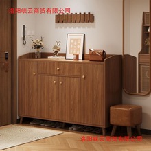 鞋柜收纳柜一体靠墙入户门玄关家用门口新款爆款室内储物鞋架