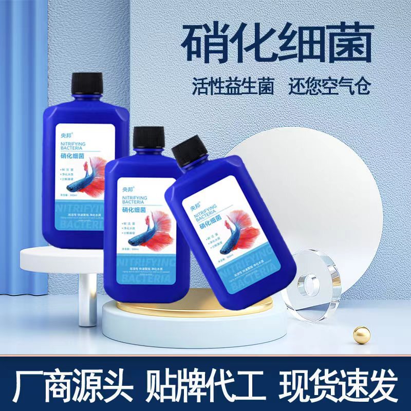 Nitrified bacteria fish tank water purification agent for fish farming water quality stable purification aquarium fish medicine disinfection digestion live bacteria fish