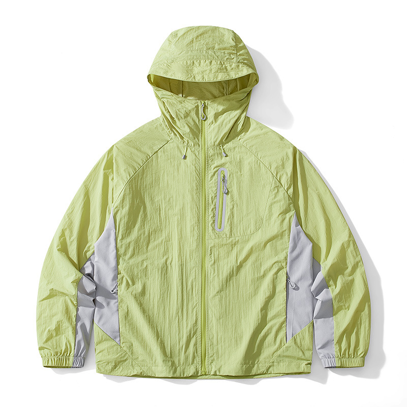 2026 New Lightweight Sun Protection Clothing for Men and Women, Hooded Ice Silk Breathable Anti-Uv Outdoor Skin Clothing, Mountain Style Casual Wear