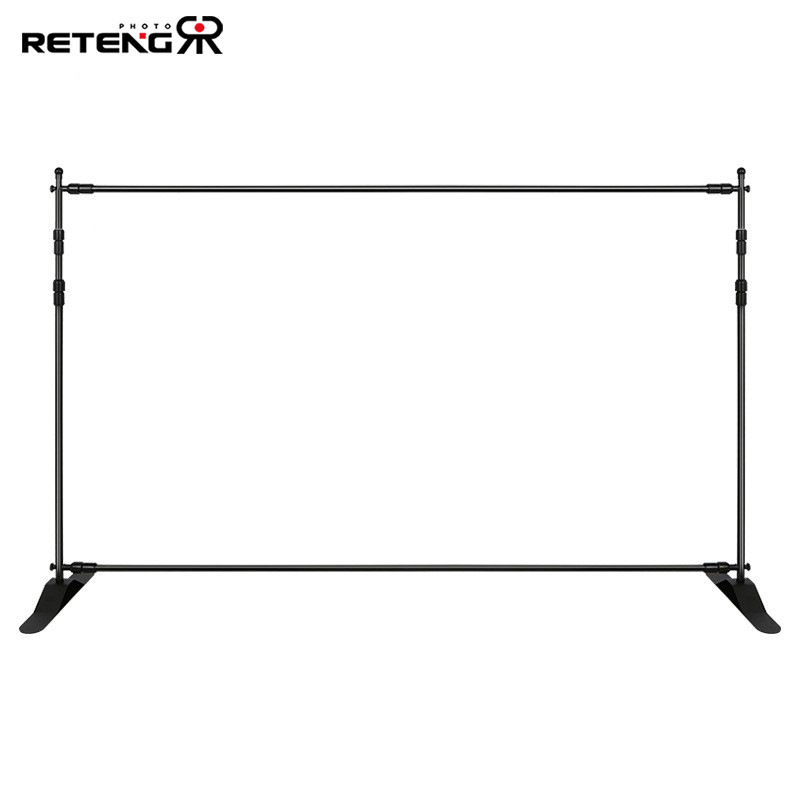Ruiteng 3.3*3.3m Double Pole Background Stand Display Stand 3.3m Photo Background Cloth Stand Telescopic Advertising Stand
