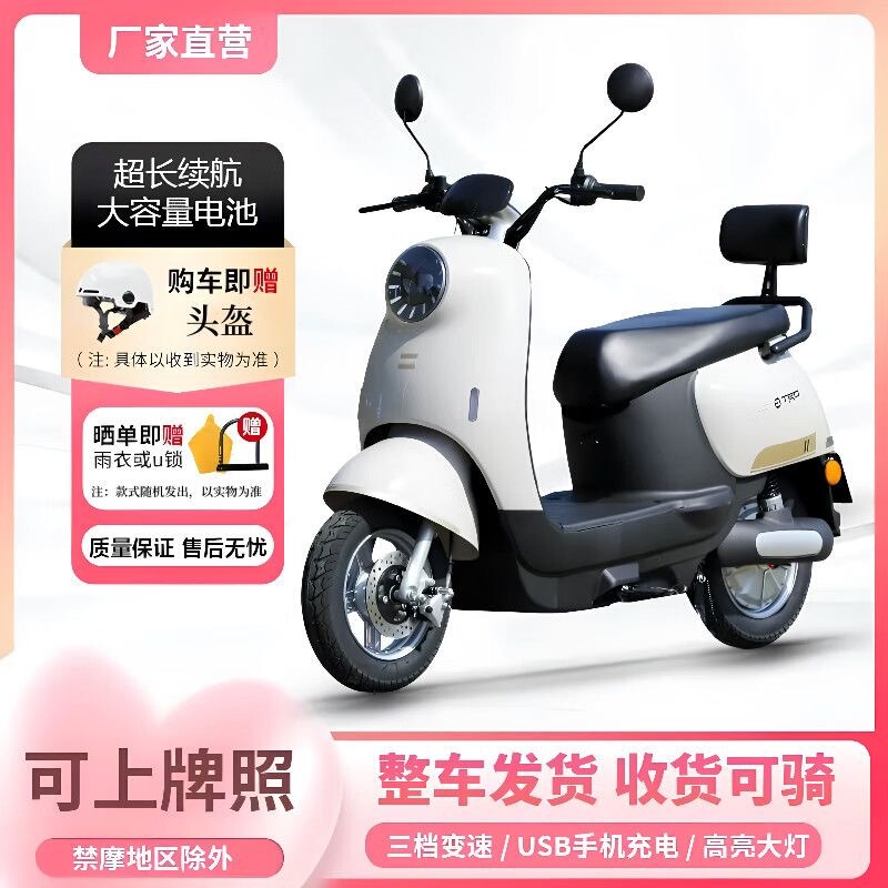 Wholesale export of Little Turtle King electric motorcycles 60v72v1000W adult electric bicycles at factory price