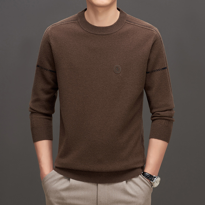Demi-season woolen solid color keep warm fashionable base…
