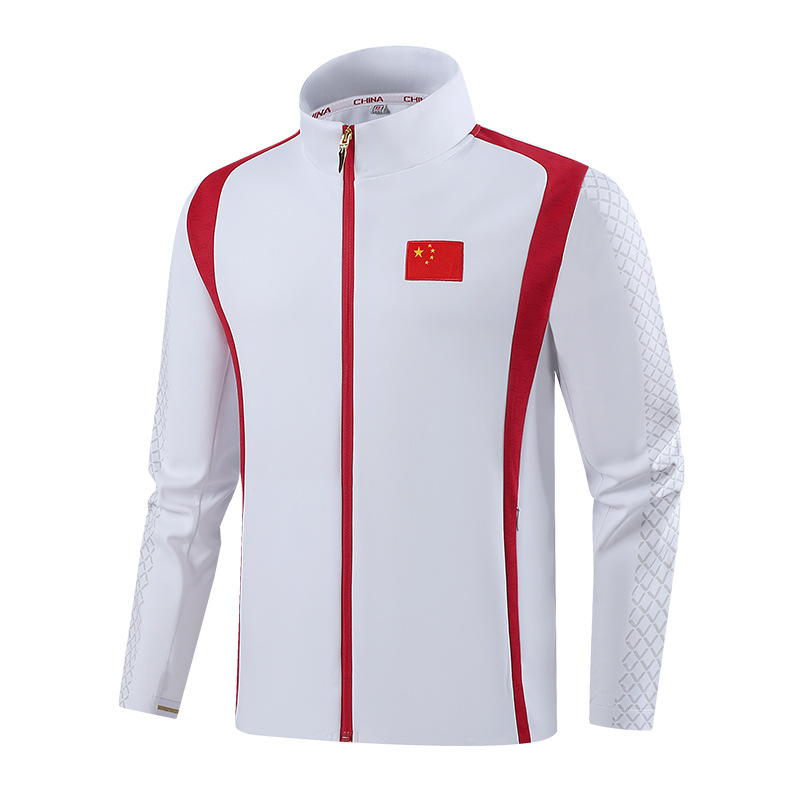 Spring and Autumn Clothing for the Chinese Team, Award-Giving Uniforms, Parent-Child Sportswear, Coach Uniforms, Men's and Women's Children's Jackets, Wholesale Customization