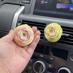Car aromatherapy peony air outlet aromatherapy air outlet aromatherapy to remove odor aromatherapy car pendant jewelry