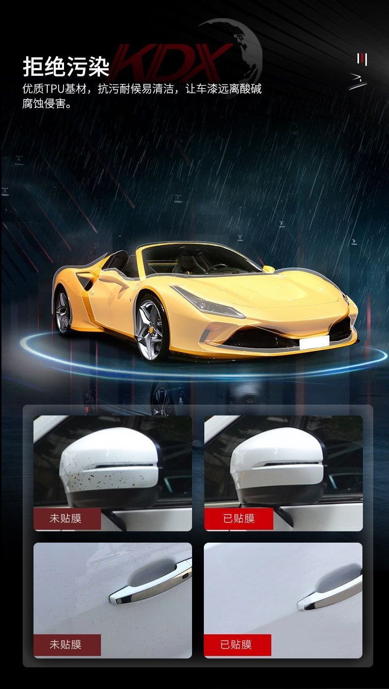 Kdx Kangdexin K8 Invisible Car Film Tpu Full Car Paint Protection Film Transparent Anti-Scratch Auto Film