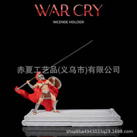 跨境新品勇士造型战吼香炉摆件   新款