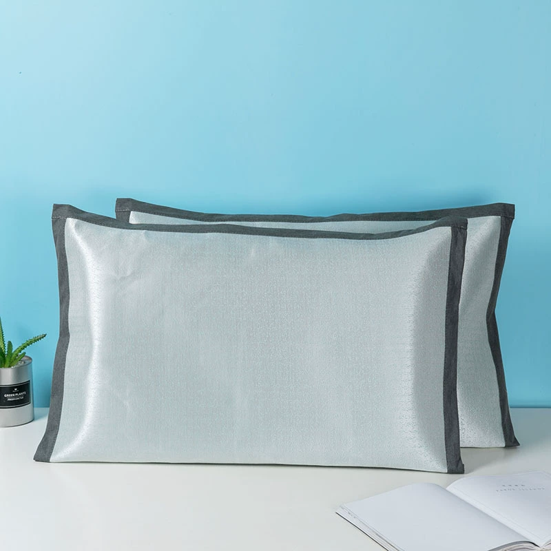 Silk cooling big summer pillowcase, direct factory sales, washable