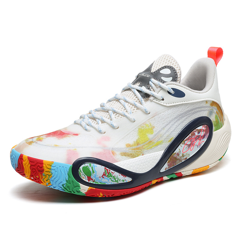 Nuevos zapatos de baloncesto transfronterizos Reeves zapatos deportivos juveniles y estudiantes zapatos de carreras antideslizantes y resistentes al desgaste para hombres