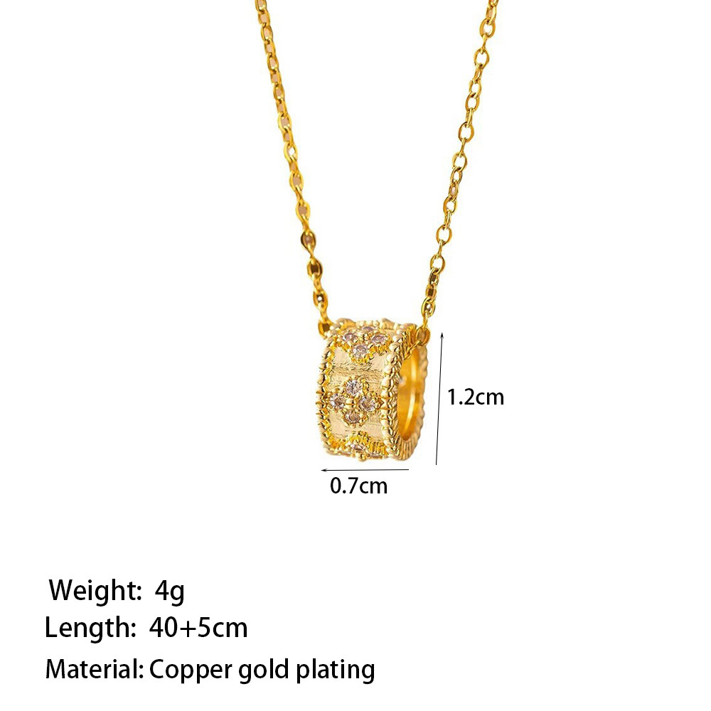 2g Weight PVD Coated Gold Plating Process 18K Real Gold Plated Plating Material Copper Pendant Material Pendant Necklace Classification 304 Stainless Steel Chain Material 1 Piece Quantity Holiday, Daily Occasion 304 Stainless Steel, Copper Material Heart Shape, Flower, Bow Knot Pattern Women's Gender Elegant, Streetwear Style Plating Craft Titanium Steel Copper Plating Heart Shape Flower Bow Knot Pendant Necklace 3
