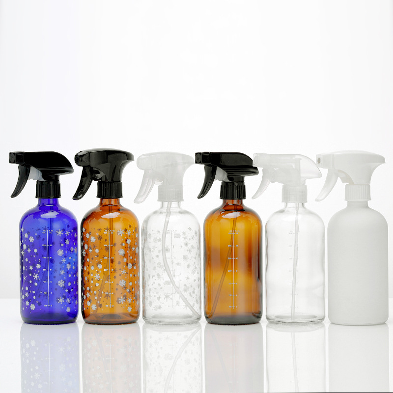 酒精消毒喷雾玻璃瓶480ml-500ml亚马逊专供玻璃瓶罐