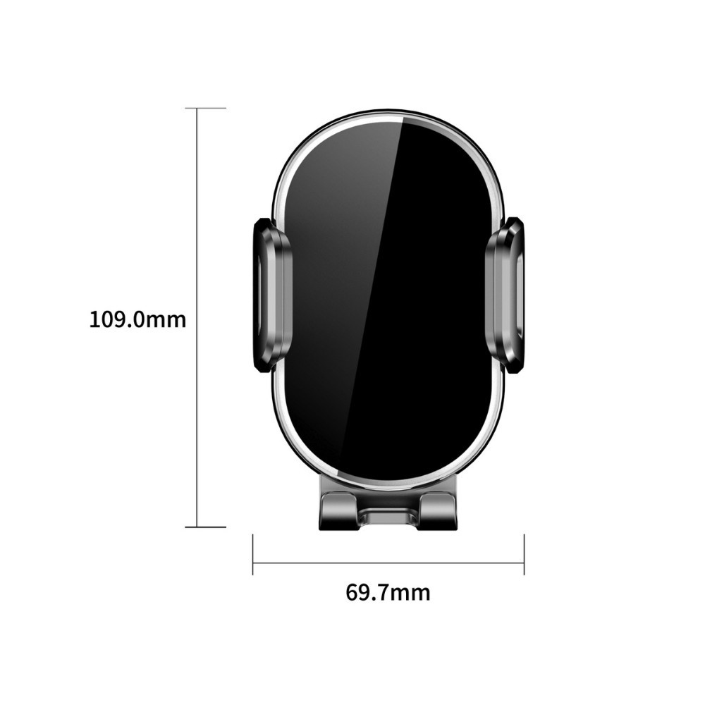 Y01 Panel de soporte de automóvil para teléfono móvil Soporte de navegación con un botón Fijación universal para camión de automóvil universal