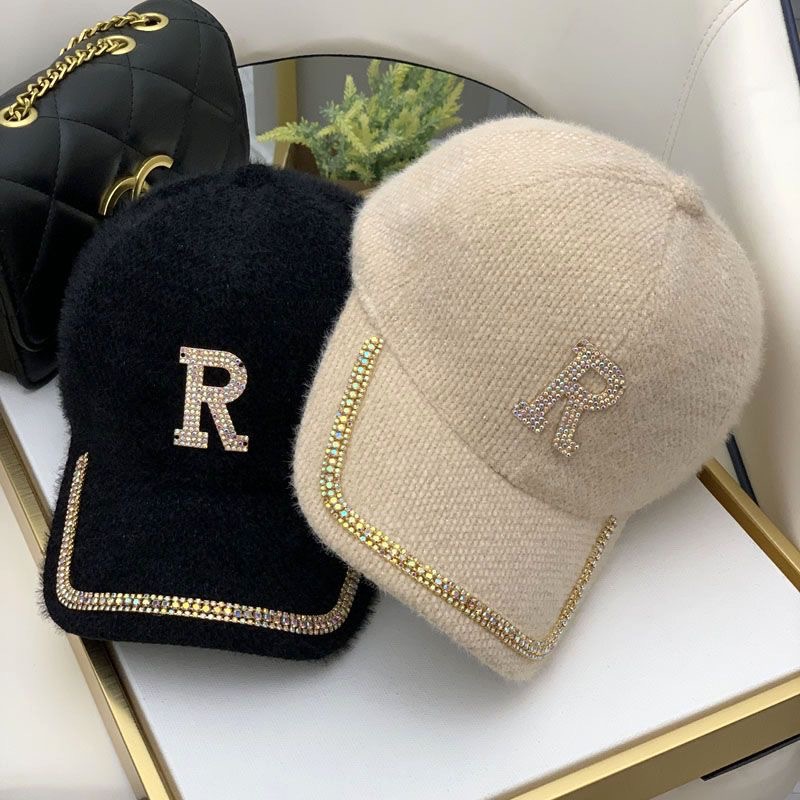 Ny plysch ankatunghatt för barn Höst- och vintertrend Bred brätte Förtjockad termisk mode R Mark mångsidig_voghion.com