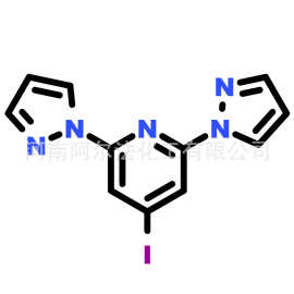 4-碘-2,6-二（1H-吡唑-1-基）-吡啶 CAS号918959-37-2 实验室研发