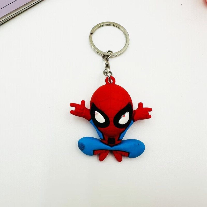 新しいマーベルキーホルダーペンダントアメイジングスパイダーマンキーホルダーペンダントアベンジャーズキーホルダー人形|undefined