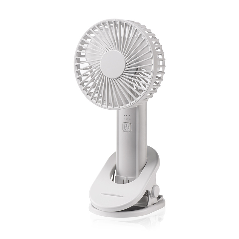 Folding telescopic handheld table air fan