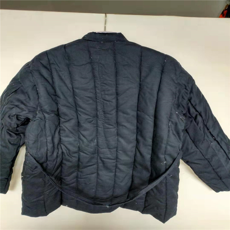 Mineros subterráneos que usan ropa de terciopelo, chaqueta de algodón, pantalones de algodón, envío rápido.