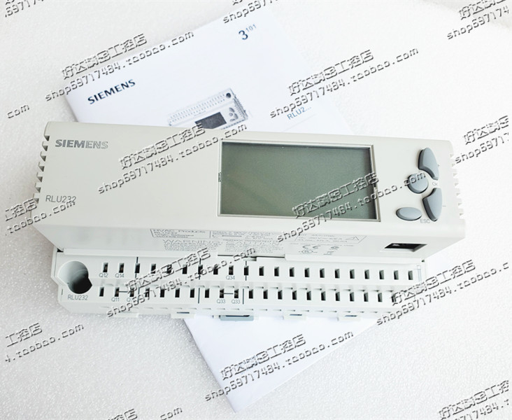 Rlu232 Siemens Controller Rlu232 Lcd Digital Display Ddc Controller Scale Point Temperature Control Valve