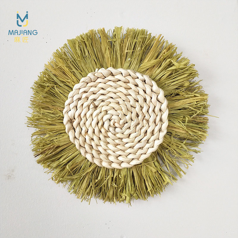 옥수수 껍질 술 18CM-녹색 약 30g