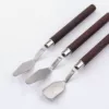 Oil painting shovel [3 pieces] pointed size + flat head