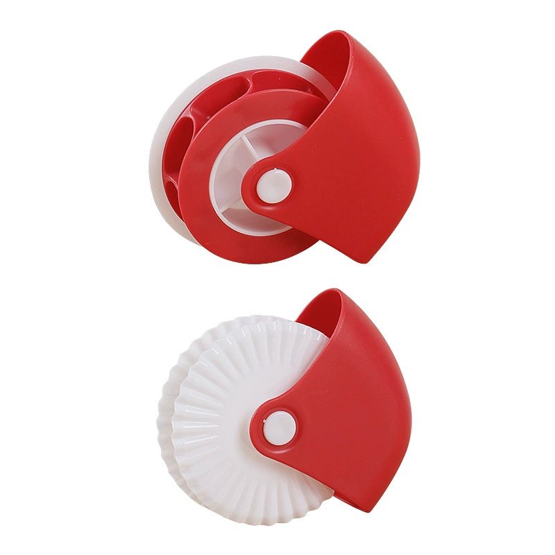 Noodle Cutter Wheel, Food-Grade ABS, Multi-Function Pastry & Pizza Roller, Wavy/Twist 2pc