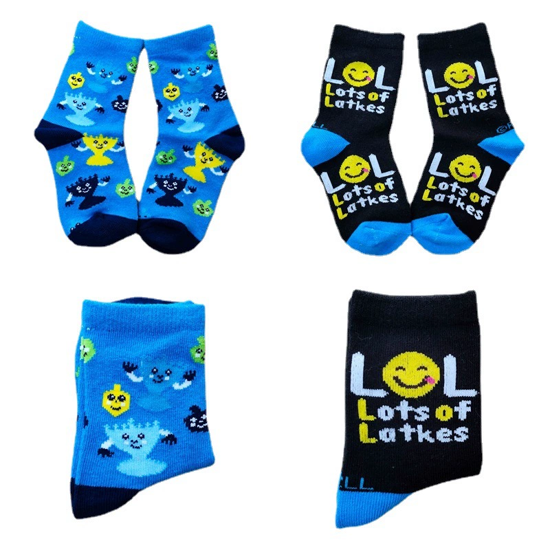 Фабрика Оптовая Весна Новая мода Колледж стиль студент носки чистый хлопок пот абсорбент мультфильм животных