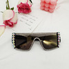 Sunglasses, decorations, trend glasses, European style