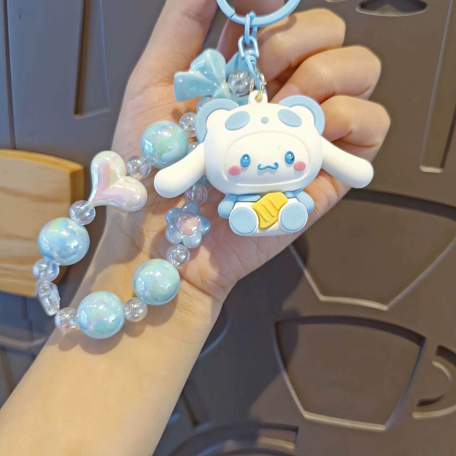 Брелок Sanrio Cinnamoroll милый подвес, украшение для сумки и телефона, 12 см
