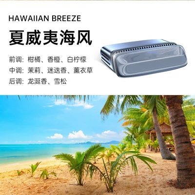 car artifact, Car Perfume Aromatherapy - sky-grey-hawaiian-sea-breeze-sweet-fruity-1