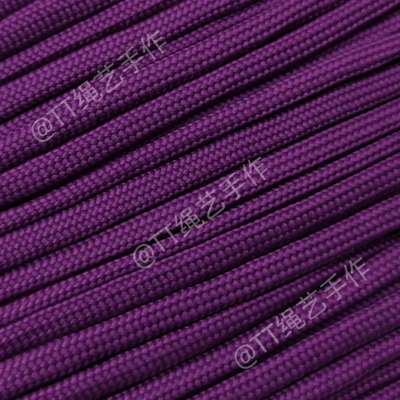 4mm七芯伞绳550磅尼龙绳EDC手工线绳DIY编织伞绳户外帐篷绳5米/扎|undefined