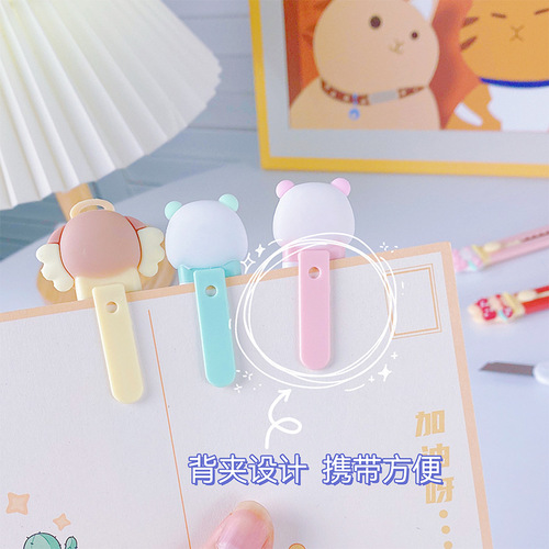 Creative cartoon style utility knife for express delivery and unpacking, small knife for office art, special knife for express delivery and unpacking