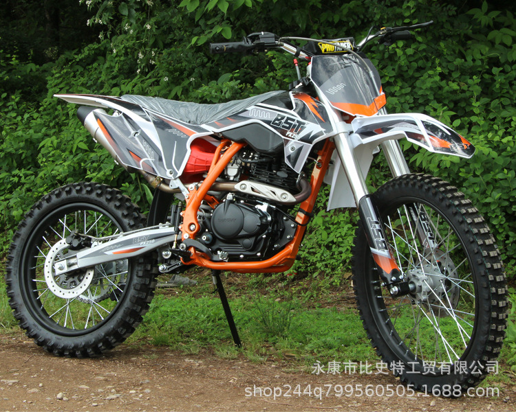 Adult Two-Wheeled Off-Road Motorcycle Fuel-Powered Competitive 250Cc Mid-High-End Mountain Course Off-Road Motorcycle