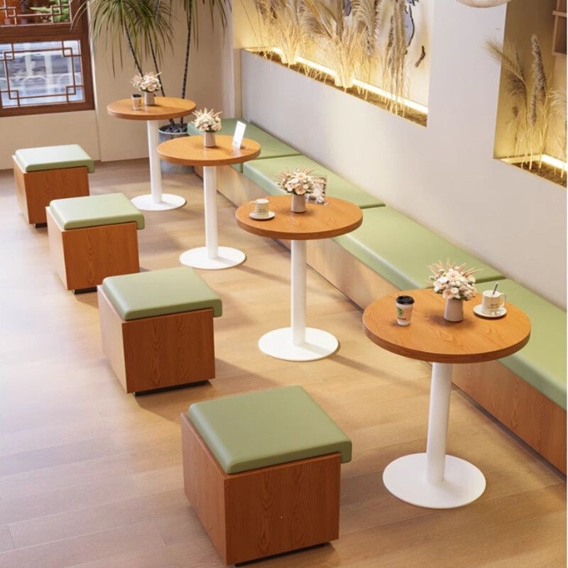 Cafe booth sofas, milk tea shop tables and stools, commercial dessert shop tables and stools, leisure and meeting table and chair sets Cafe booth sofas, milk tea shop tables and stools, commercial dessert shop tables and stools, leisure and meeting table and chair sets
