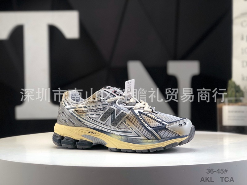 莆田純正 nb1906r レトロランニングシューズカジュアルカップルシューズトレンディな男性通気性お父さん靴女性のスポーツシューズ|undefined