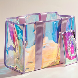 Q 45962 Rainbow Color Tote Bag �ò������ �W���羳���R�d��