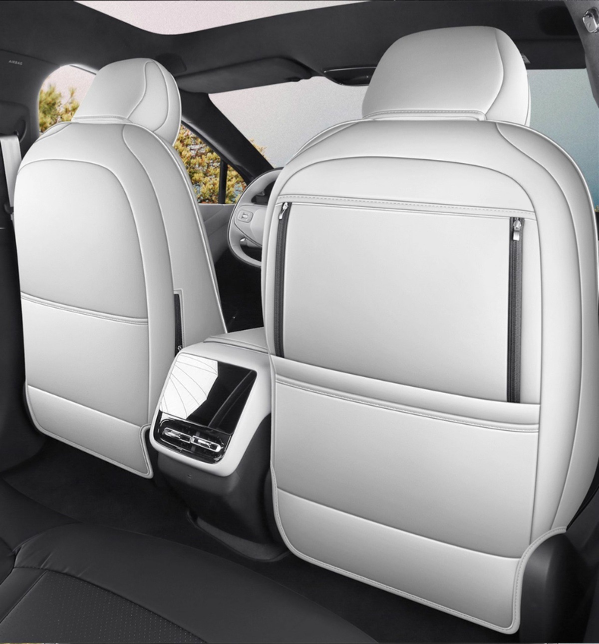 Specially Used for Xpeng P7+ Seat Cover, All-Inclusive Four-Season 24 Special Seat Cover Interior Xpeng P7+ Car Seat Cushion Cover