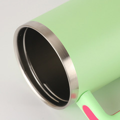 跨境40oz手柄不鏽鋼汽車冰霸杯 大容量亞馬遜雙層真空保溫杯