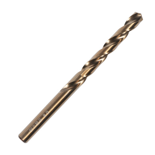 Hardware tools wholesale alloy cobalt drill bit metal fully ground twist drill bit high speed steel straight shank punch drill