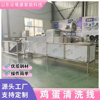 定制鸡蛋鸭蛋去污风干线包泥蛋包灰蛋洗蛋机麻酱蛋蛋品清洗机
